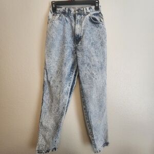 Vintage Acid Wash Denim Jeans